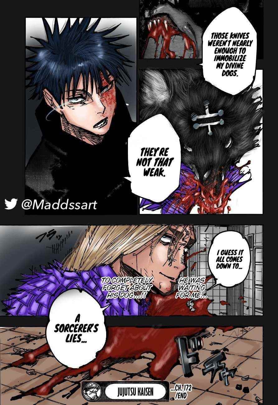 Jujutsu Kaisen Chapter 172 image 20